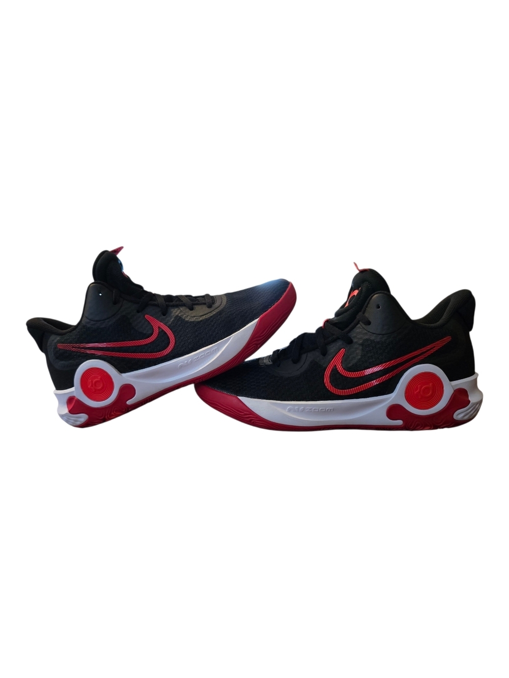 Nike Black and Red KD Kevin Durant Trey 5 IX Low-Top Basketball Shoes